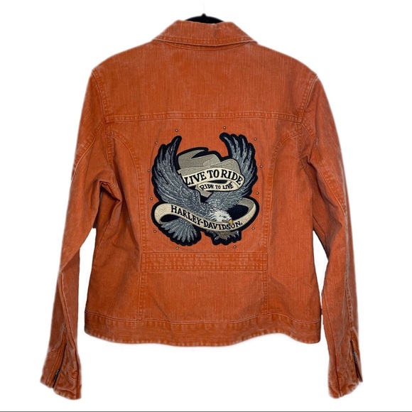 Harley-Davidson Riding Jacket Orange - Picture 1 of 6